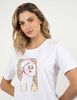 Polera Con Estampado Manga Corta Mujer Zibel