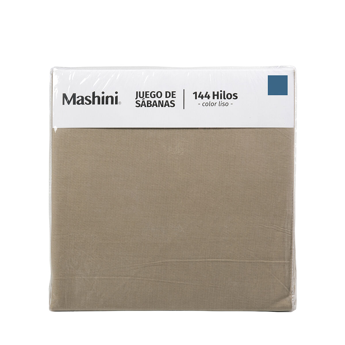 Juego de Sábanas Mashini 144 Hilos 1,5 Plazas Lisa Verde