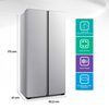 Hisense Refrigerador Side by Side 428 lts RC-56WS 178x83,2CM