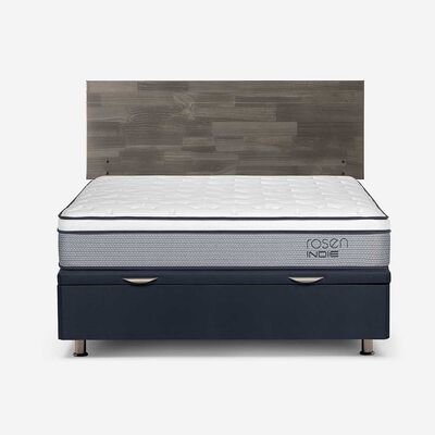 Boxet Rosen 2 Plazas Indie + Respaldo Tabor Grafito