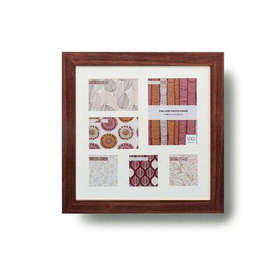 Imagen 1 del producto Portaretrato VGO Marco Collage 40x40 cm Caoba