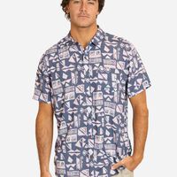 Camisa Manga Corta Hombre Maui And Sons Multicol