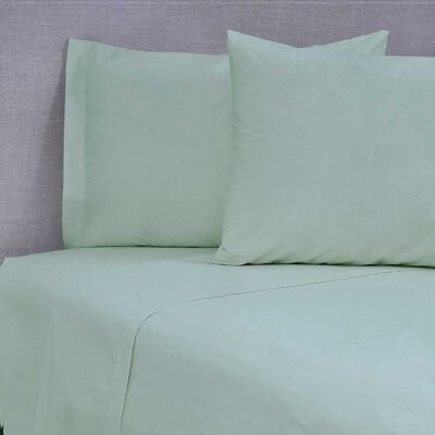 Imagen 1 del producto Juego de Sábanas Mashini 144 Hilos King Liso Verde