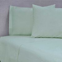 Juego de Sábanas Mashini 144 Hilos King Liso Verde