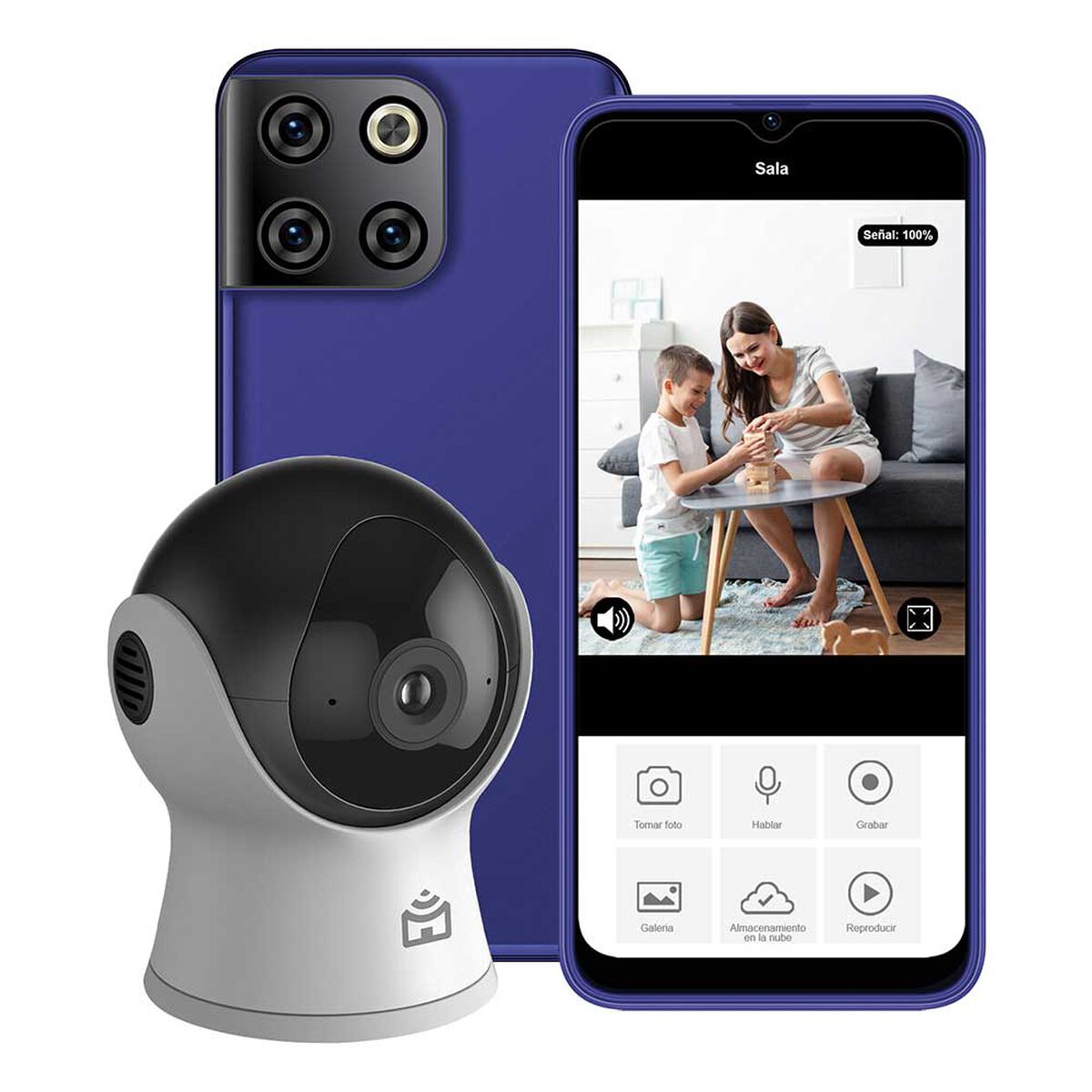 Celular Bmobile Dots Ultra 128GB 6,5” Azul Liberado