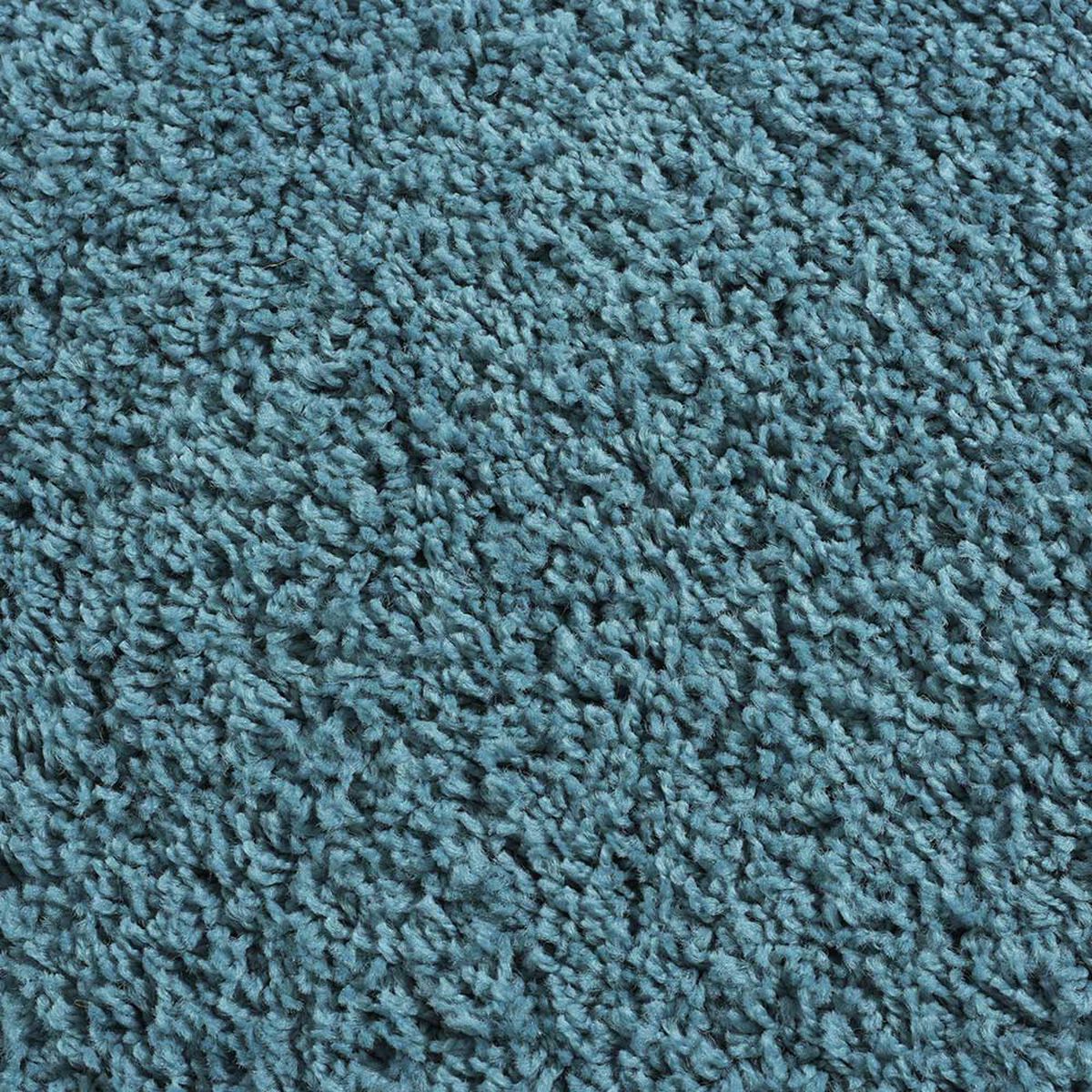 Alfombra Dib Shaggy Colors 50 x 90 cm Turquesa