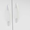 Mueble de Cocina Aereo Vekkahome New 2 Puertas Blanco