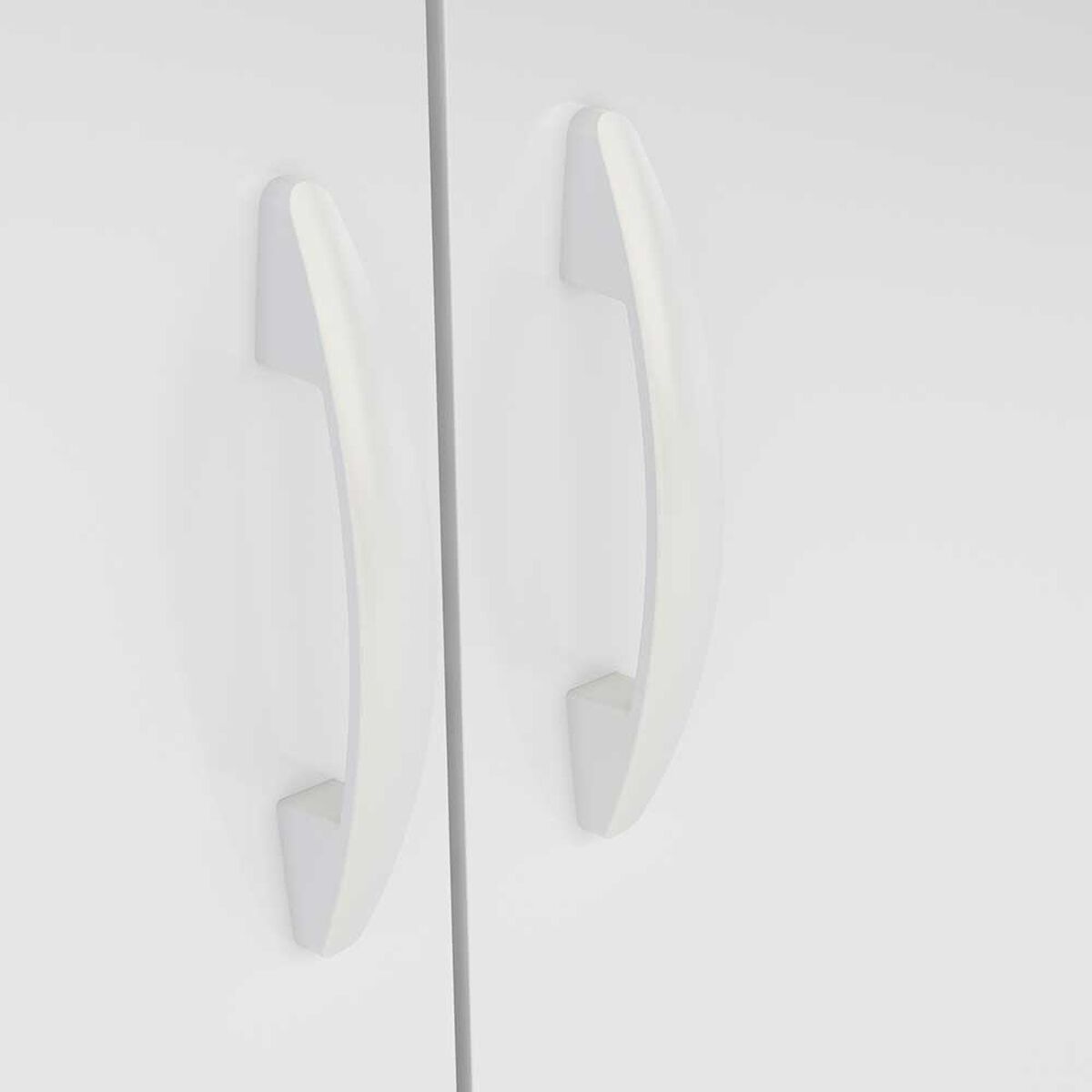Mueble de Cocina Aereo Vekkahome New 2 Puertas Blanco