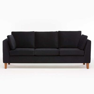 Imagen 1 del producto Sofá Barra Design Estocolmo 3 Cuerpos Negro