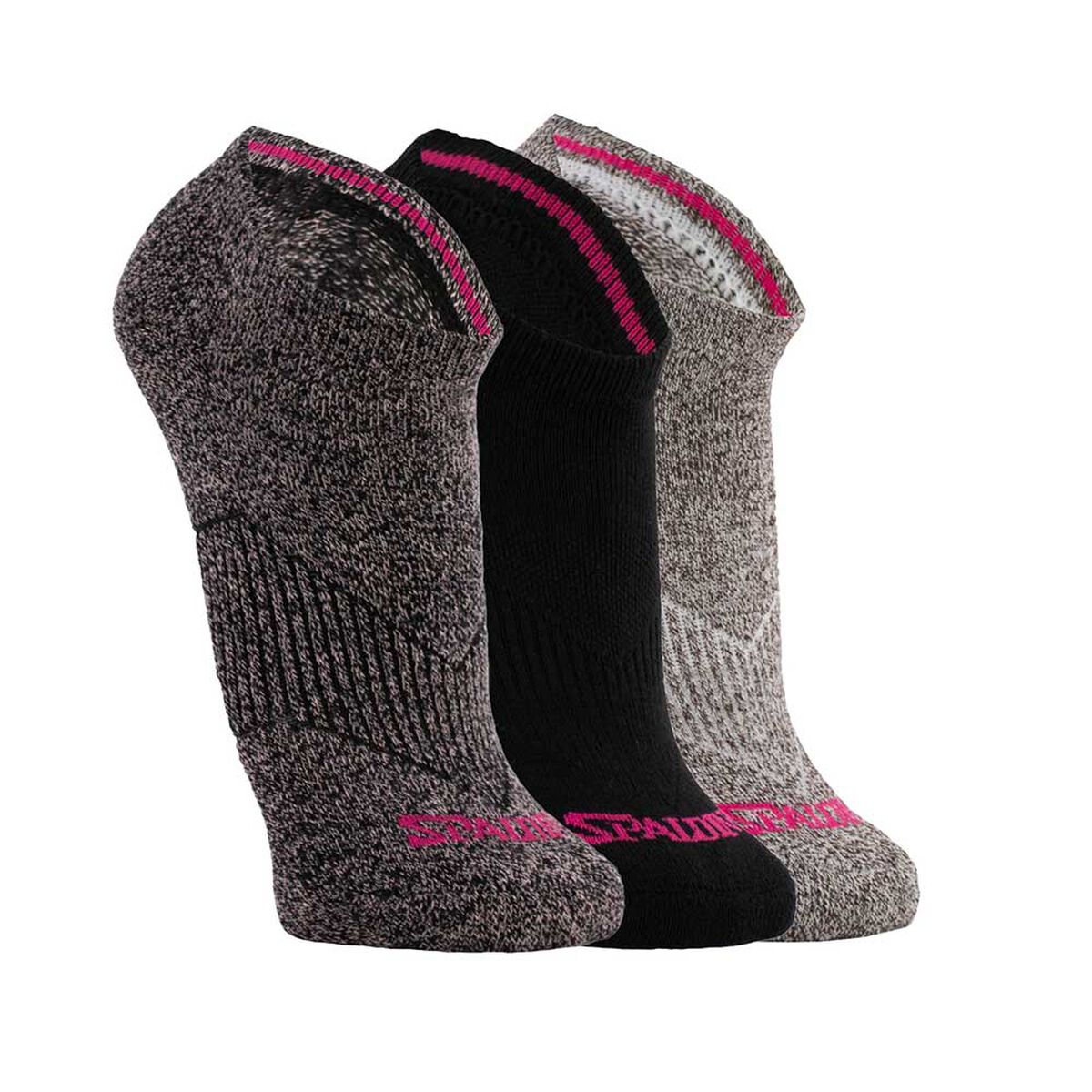 Tripack Calcetin Deportivo Mujer Spalding