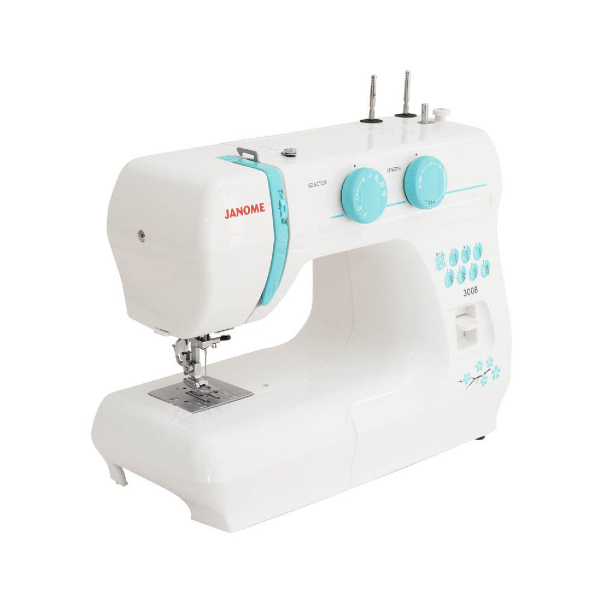 Combo Máquina de Coser Janome Brazo Libre 3008 + Overlok 8002D