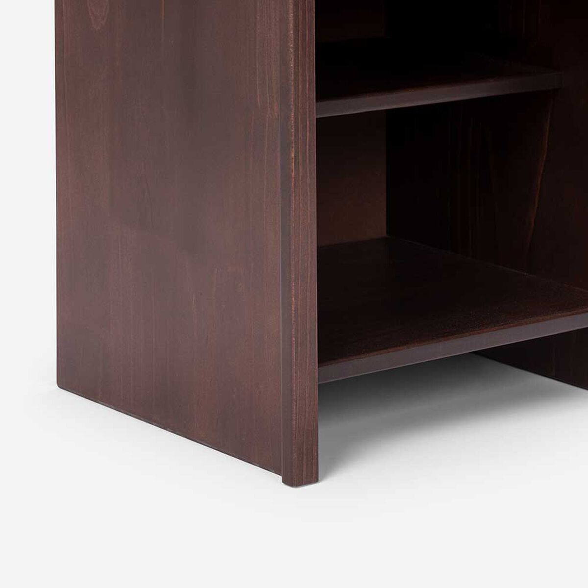Velador Rosen Ferrara 1 Cajón Chocolate