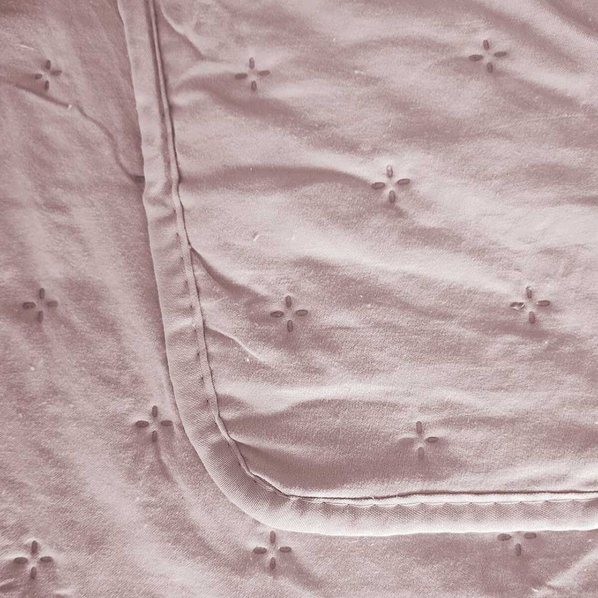 Quilt Illusions 2 Plazas Rosa Roma