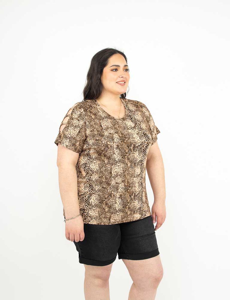 Polera Manga Corta Mujer Extralindas