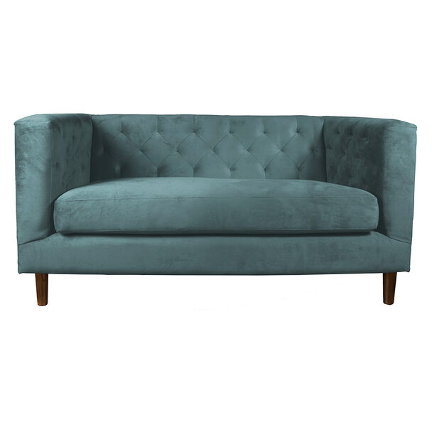 Sofá Tela Velvet Latam Home Brescia 2 Cuerpos