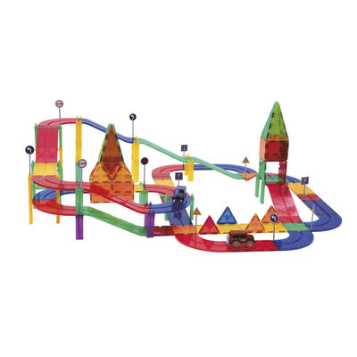 Imagen 2 del producto Pista de Carreras 105 Piezas Magnéticas Imanix