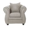 Juego de Living Black Factory Emili Sofá 3 Cuerpos + Dos Sillones 1 Cuerpo Beige