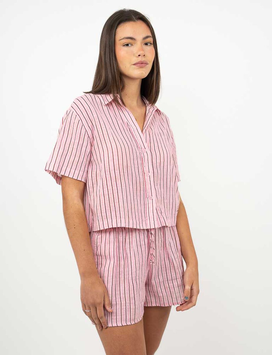 Blusa Manga Corta Mujer Icono