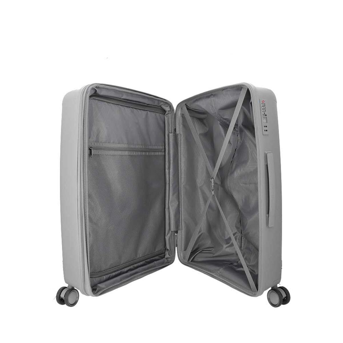 Maleta Saxoline Moonstone Plateado 66 lt M