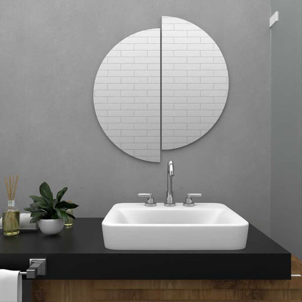 Espejo de Vidrio TuHome Rimini 60 x 60 cm