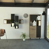 Combo Biblioteca + Repisa Wall 2A TuHome Bilbao