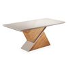 Juego de Comedor Di Poretti Design Elite 8 Sillas Beige