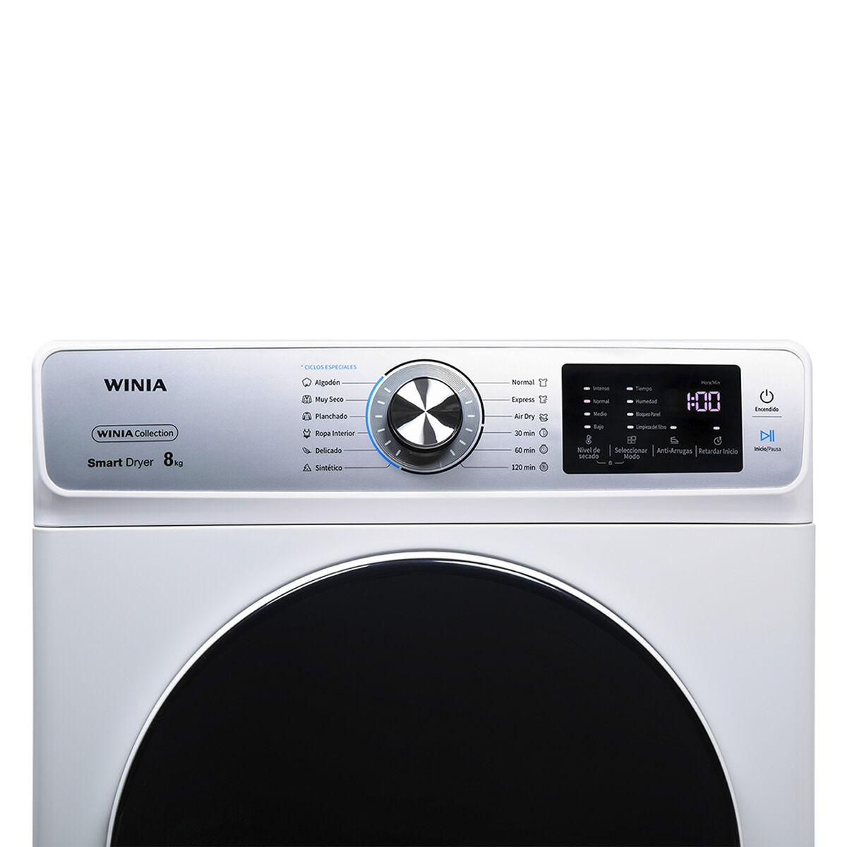 Secadora de Ropa Winia WKR-08K1W3 8 kg.