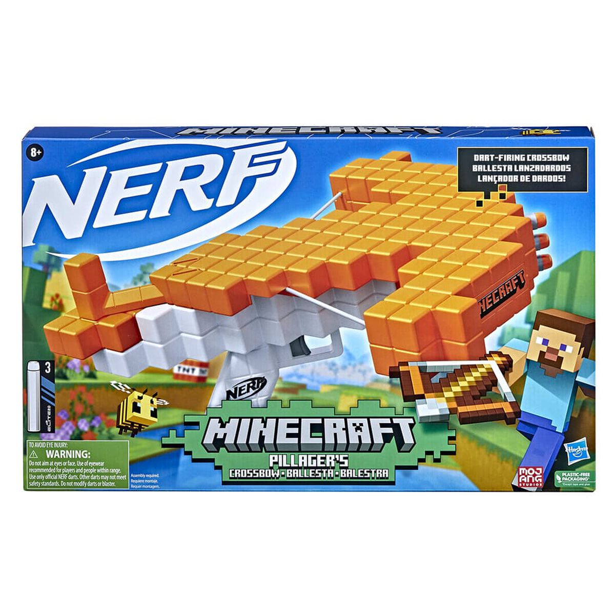 Lanzador Nerf Minecraft Ballesta