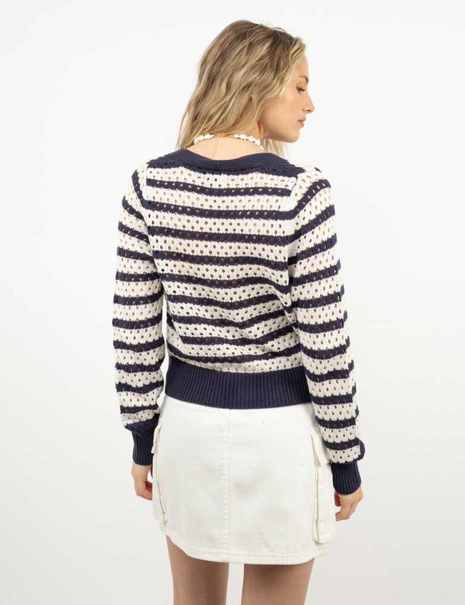 Sweater Crochet Mujer Icono