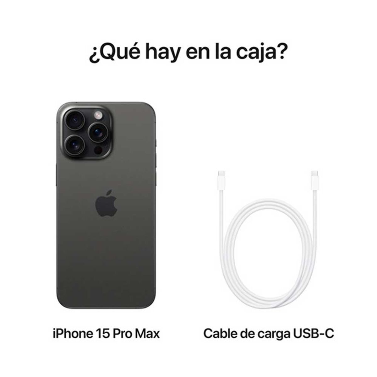 Celular Apple iPhone 15 Pro Max 512GB 6,7" Negro Liberado