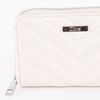 Billetera Lisa Blanca Eco Cuero Mujer Zibel