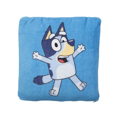 Imagen 1 del producto Manta Cojín de Poliéster Bluey 120 x 200 cm. Azul