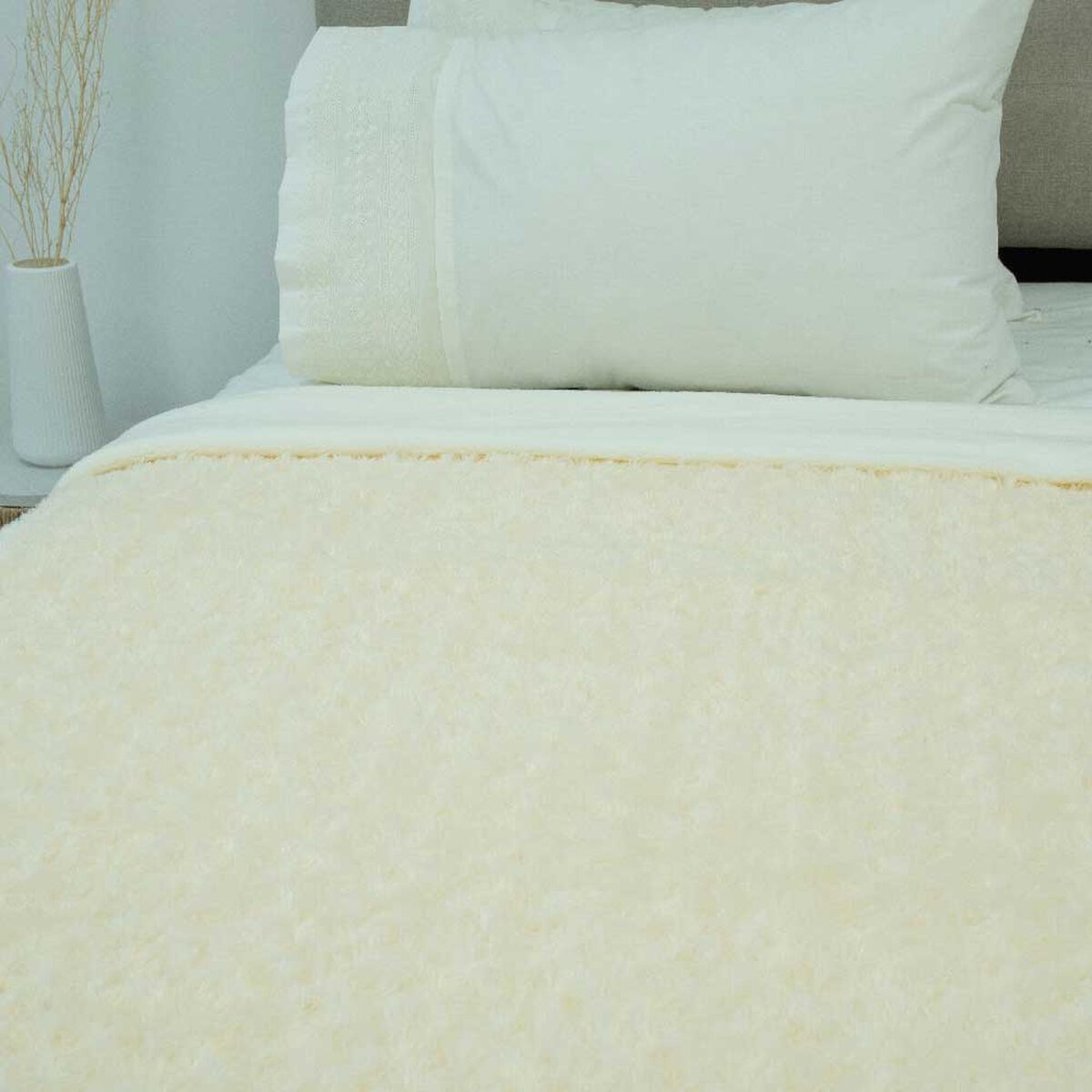 Frazada Doral 1,5 Plazas Plush Sherpa D4