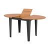 Comedor Decocasa Tm70 4 Sillas Off White Castaño