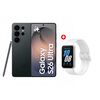 Combo Samsung Galaxy S26 Ultra 256 GB 6.9" Negro + Smartwatch Samsung Galaxy Fit 3 Silver