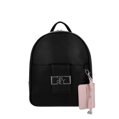 Mochila de Mujer Secret Ibiza SC7 Mediana Negra
