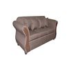 Juego de Living Diseño A&M Home Katia Sofá 3 Cuerpos + Sofá 2 Cuerpos Chocolate