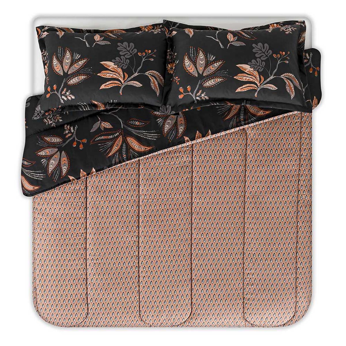 Plumón Elements & Co 2 Plazas Nouveau Negro