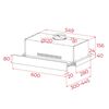 Campana Teka Plr 6320 Mcs Ix Inox