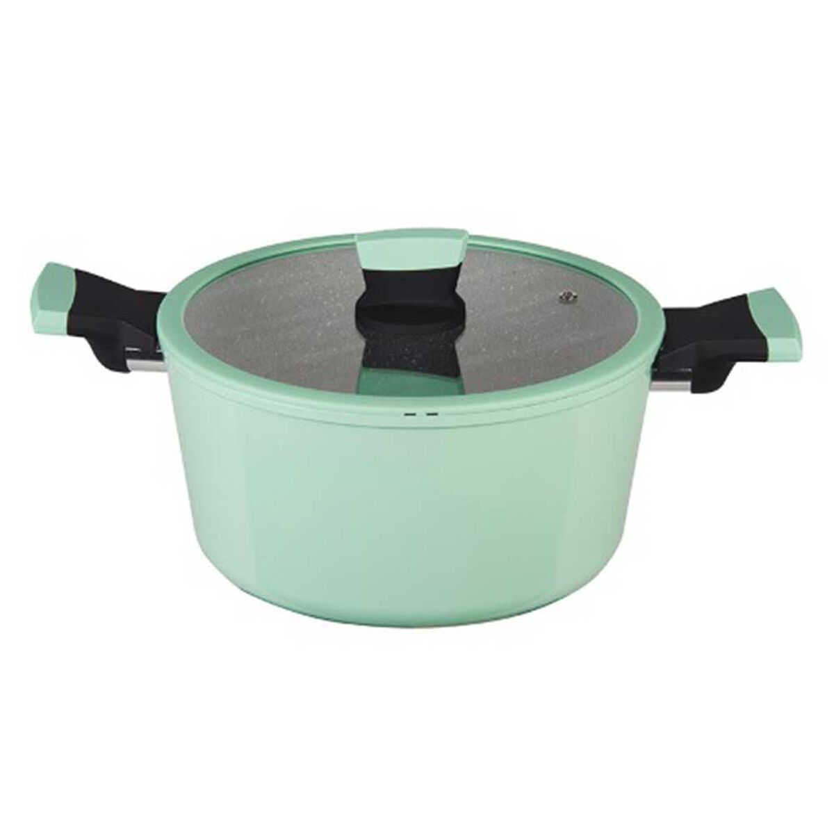 Olla Acero Inoxidable con Tapa Kitchenware Soho Mint 24 cm