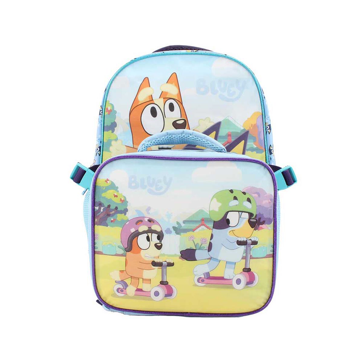 Mochila con Lonchera Bluey