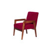 Sitial Latam Home Munich Tela 1 Cuerpo Burdeo