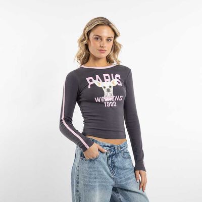 Polera Manga Larga Mujer Icono