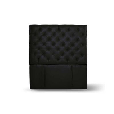 Respaldo Latam Home 1,5 Plazas Brescia PU Negro