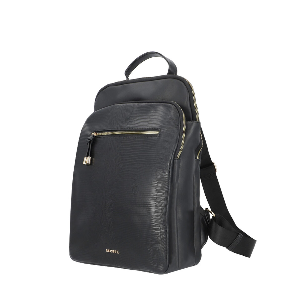 Mochila Notebook Secret Valencia SS25 Negro 14"