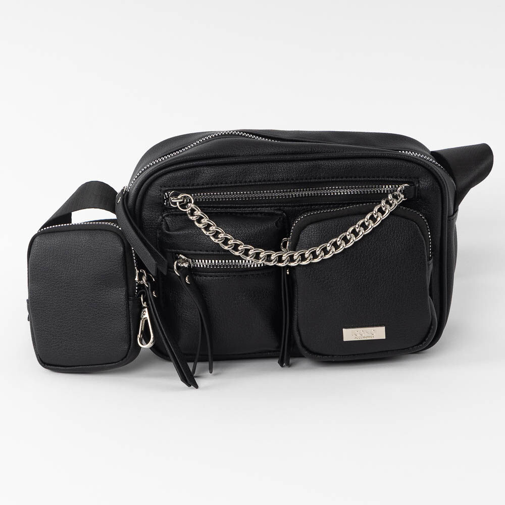Cartera Cross Bag Negra Mujer Icono