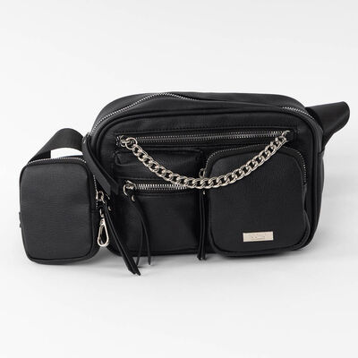 Cartera Cross Bag Negra Mujer Icono