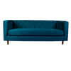 Sof&aacute; Tela Velvet Latam Home Brescia 3 Cuerpos
