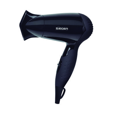 Imagen 1 del producto Secador de Pelo Siegen Let`s go Travel Negro SG-3005
