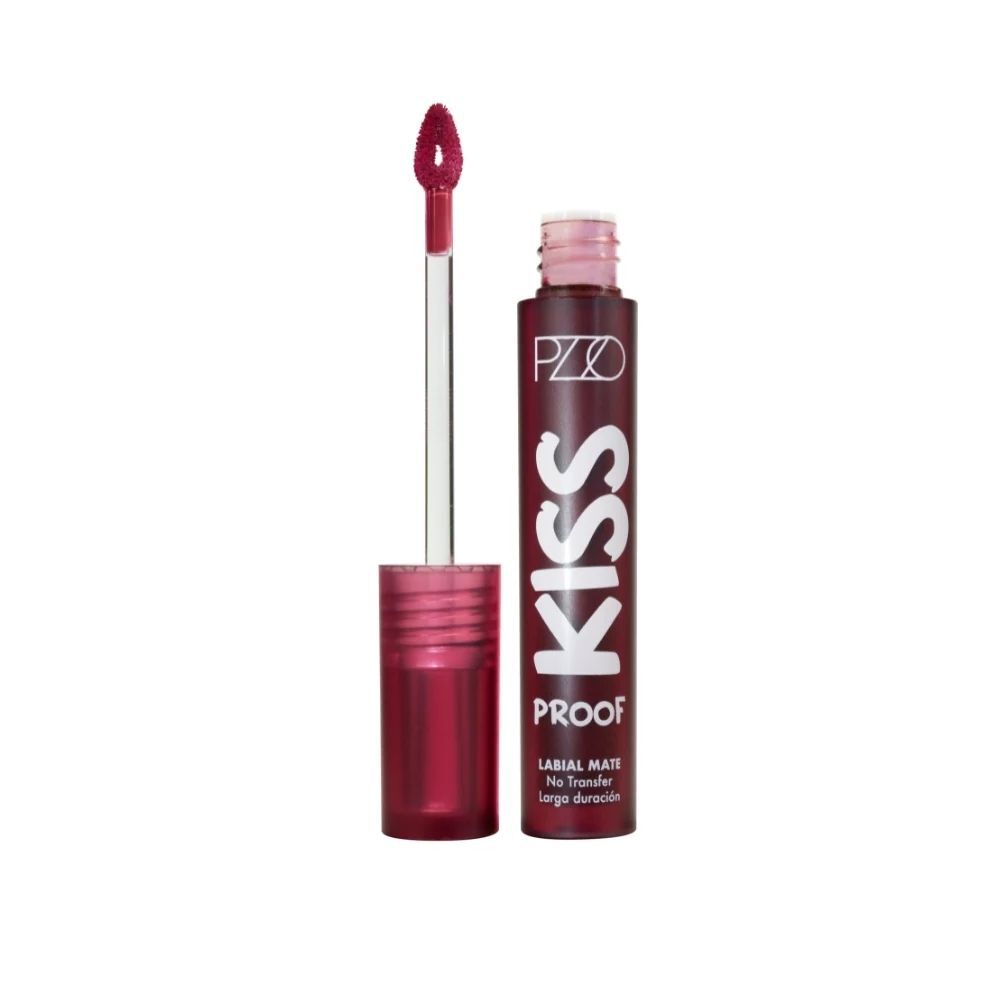 PETRIZZIO Labial Liquido Kiss Proof Intransferible Carmenere